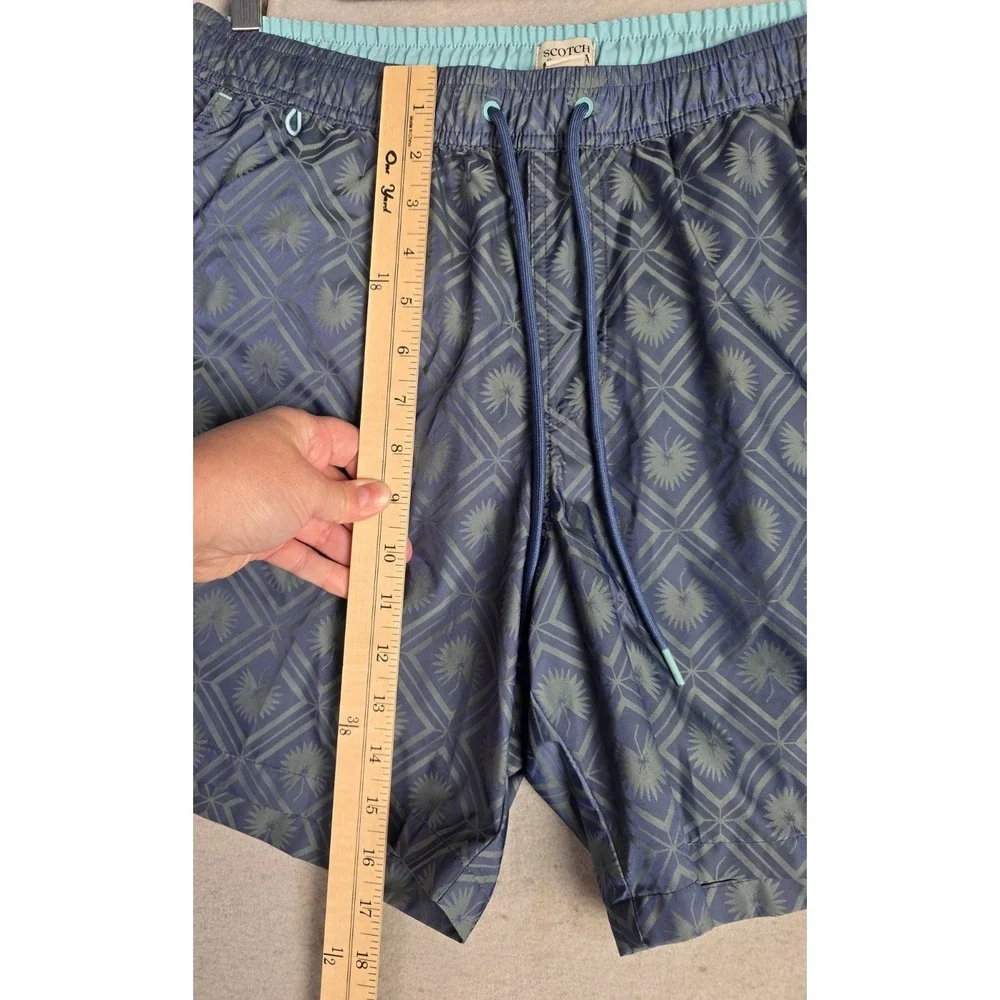 Scotch & Soda Amsterdam Men's Swim Shorts LARGE Trunk Board Shorts Boating